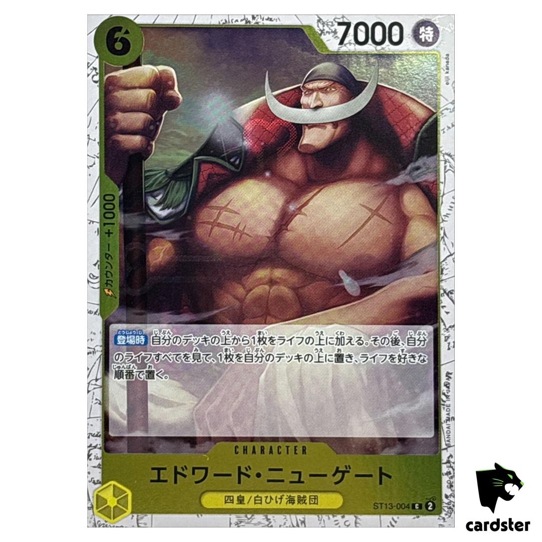 Edward Newgate C ST13-004 PRB-02 [Foil] THE BEST vol.2 One Piece Japanese