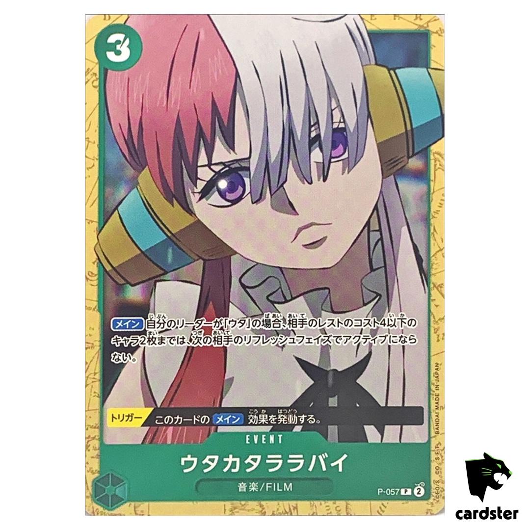 Uta Kata Lullaby P P-057 [ST16] Start Deck One Piece Japanese