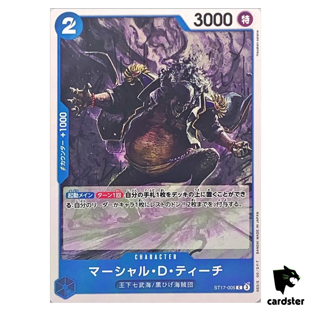Marshall D. Teach C ST17-005 Start Deck One Piece Japanese