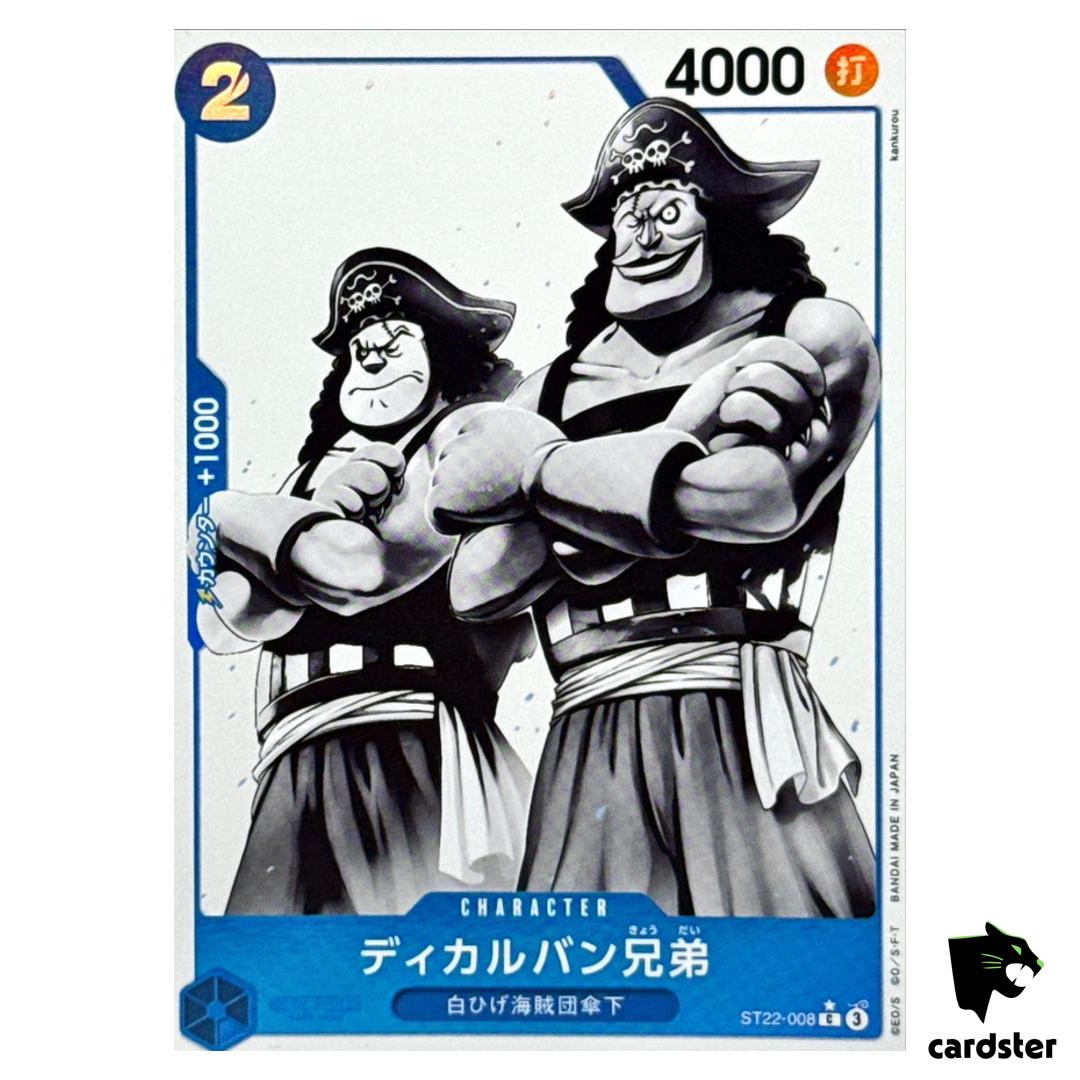 Decalvan Brothers C ST22-008 [PAR] Parallel Start Deck Ace Newgate One Piece