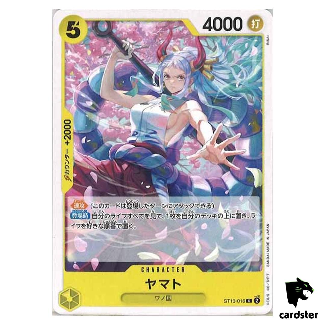 Yamato [Normal ST28] C ST13-016 Starter Deck Yamato One Piece Japanese