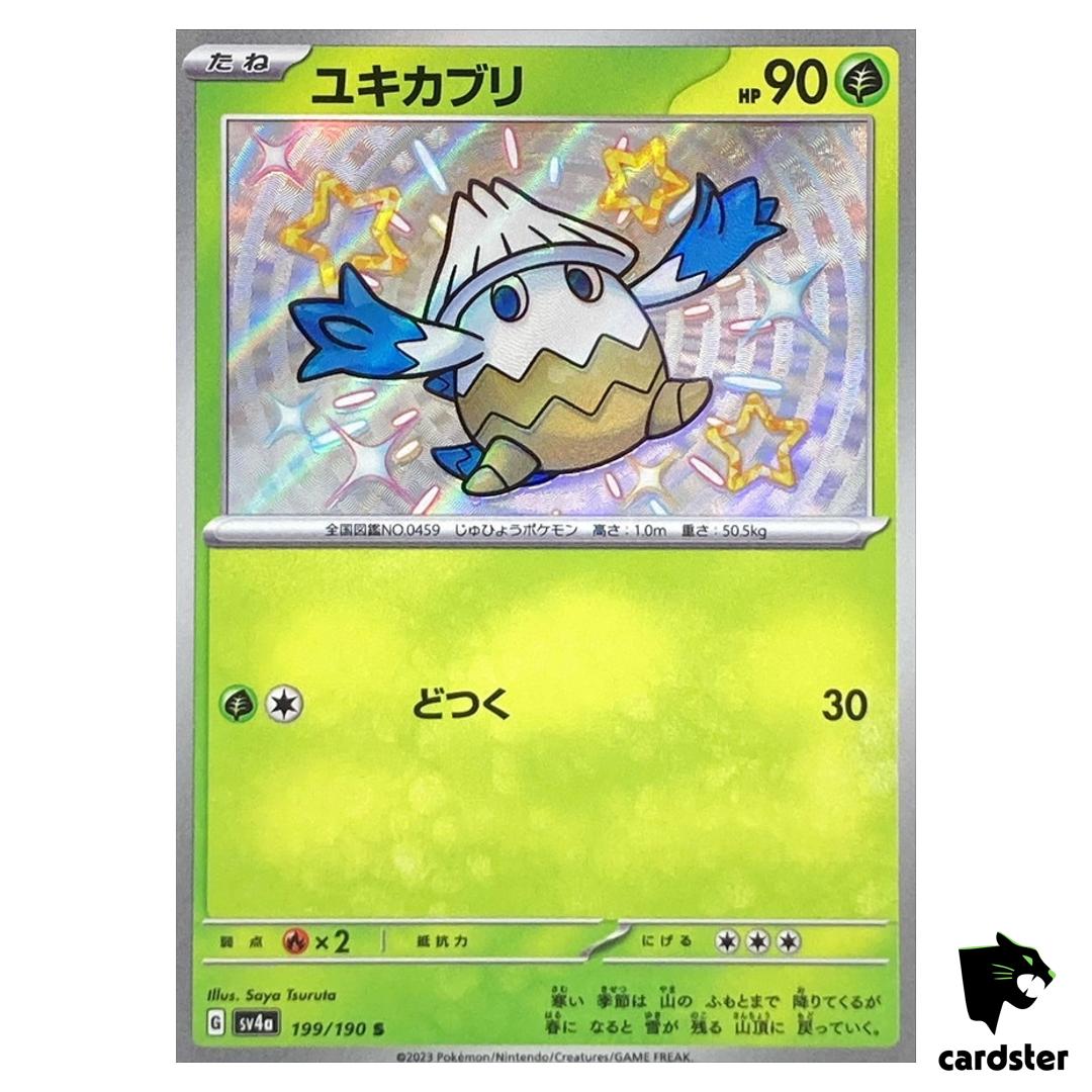Snover S 199/190 SV4a Shiny Treasure Pokemon Card Japan