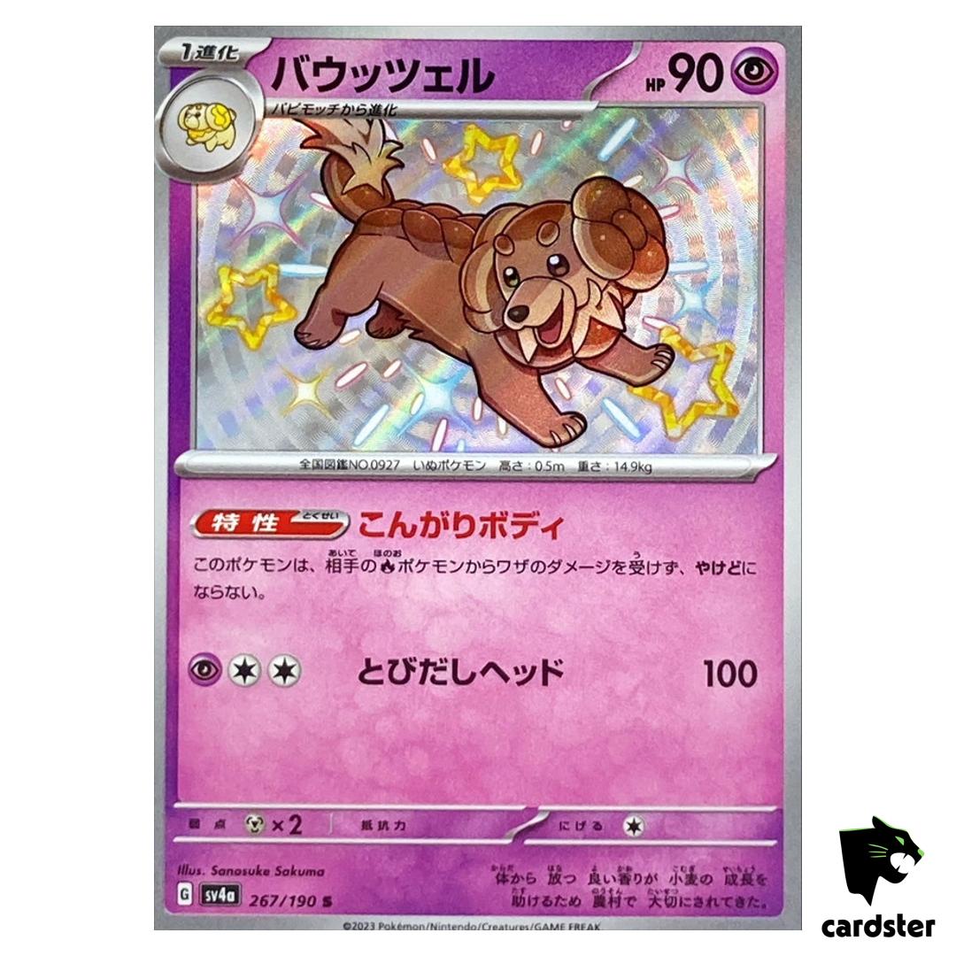 Dachsbun S 267/190 SV4a Shiny Treasure Pokemon Card Japan