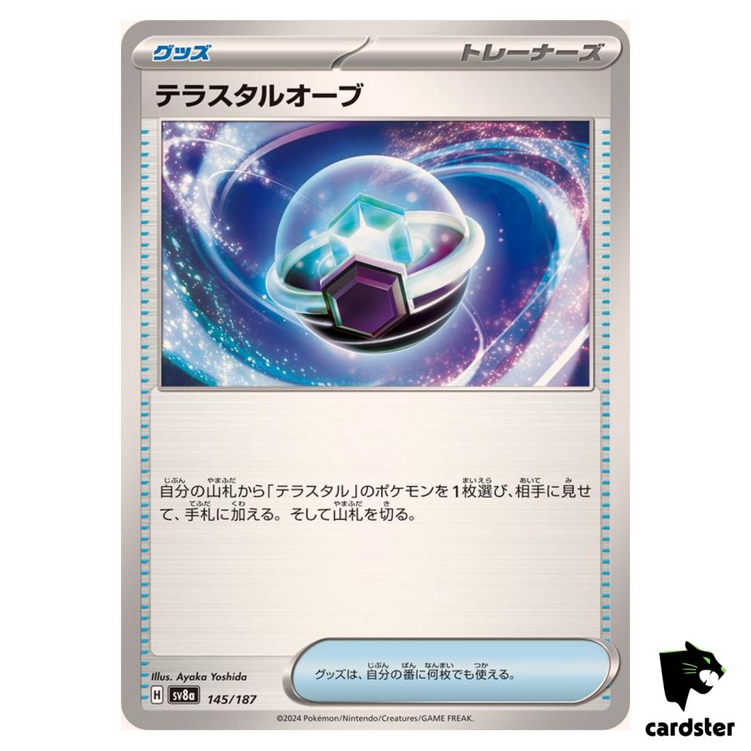 Tera Orb 145/187 SV8a Terastal Festival Pokemon Japanese