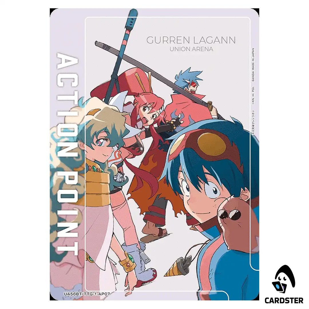 AP Card Kamina/Simon/Yoko/ Nia AP UA56BT/TTG-1-AP07 Gurren Lagann Union Arena