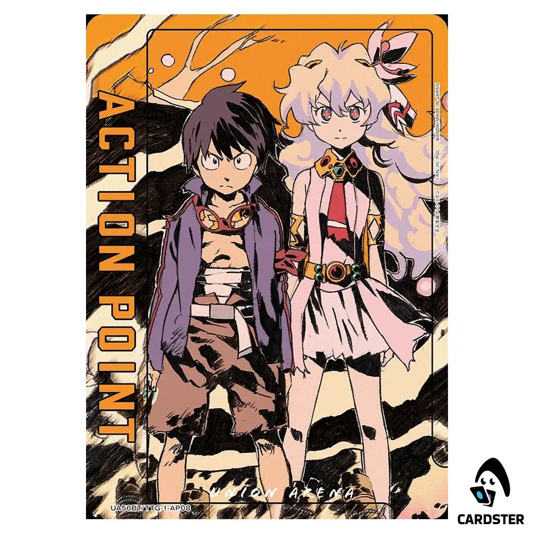 AP Card Simon/Nia Childhood Ver AP UA56BT/TTG-1-AP08 Gurren Lagann Union Arena