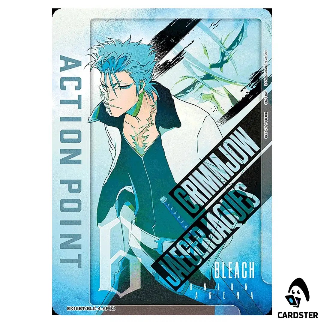 AP Card Grimmjow Jaegerjaquez AP EX15BT/BLC-4-AP02 BLEACH TYBW V3 Union Arena