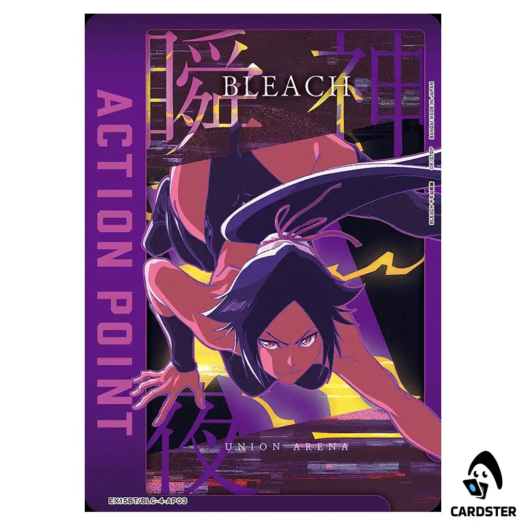 AP Card Yoruichi Shihouin AP EX15BT/BLC-4-AP03 BLEACH TYBW Vol.3 Union Arena