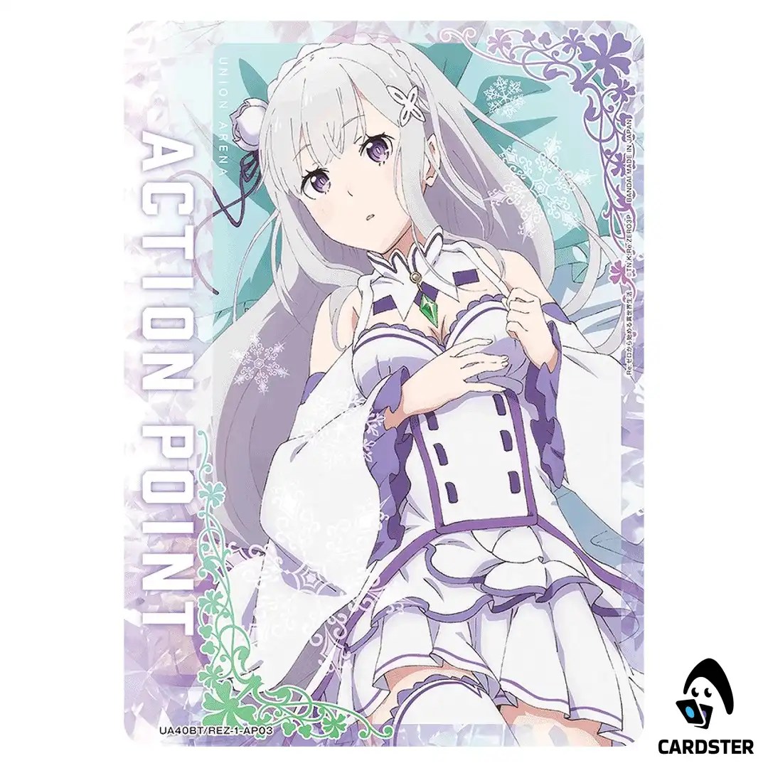 AP Card Emilia AP UA40BT/REZ-1-AP03 Re Zero Union Arena Japanese