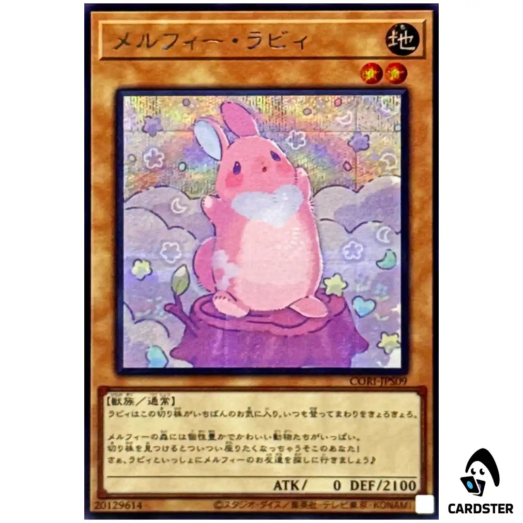 Melffy Rabby CORI-JPS09 [SCR] Secret Rare Chaos Origins Yugioh Japanese