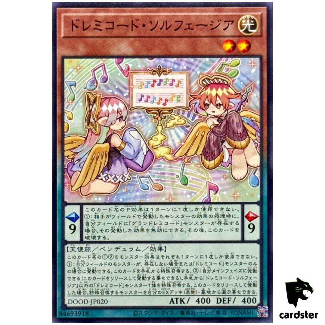 Solfachord Solfeggia DOOD-JP020 [N] Normal Doom of Dimensions Yugioh Japan
