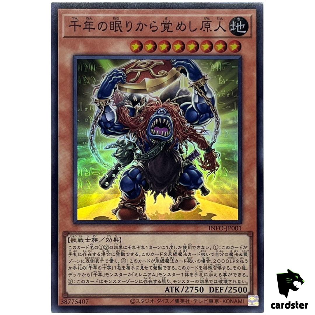 Caveman that Awoke after a Millennium INFO-JP001 [SR] Infinite For YugiohOh