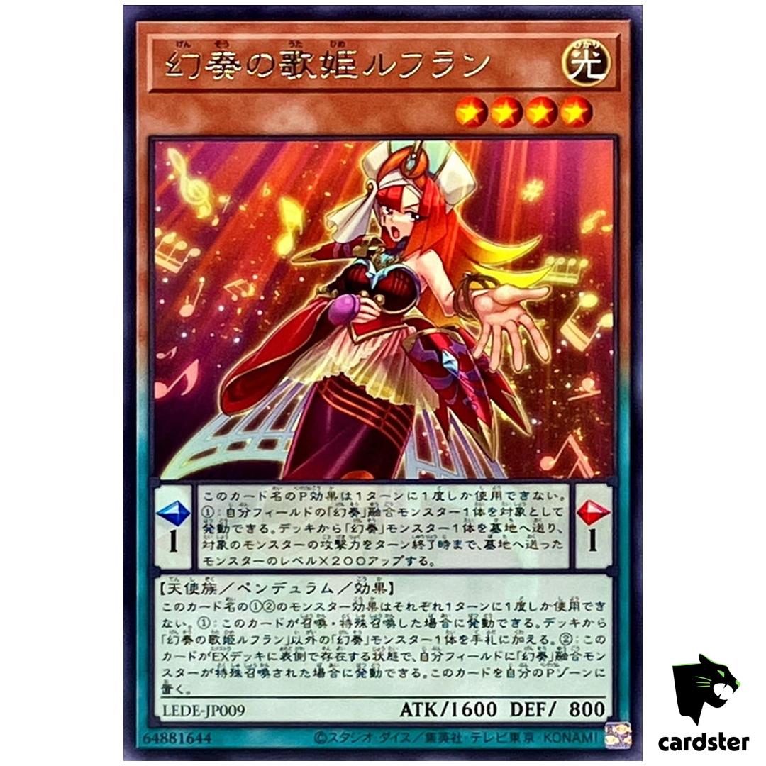 Refrain Melodious Songstress LEDE-JP009 [R] Rare Legacy of Dest Yugioh