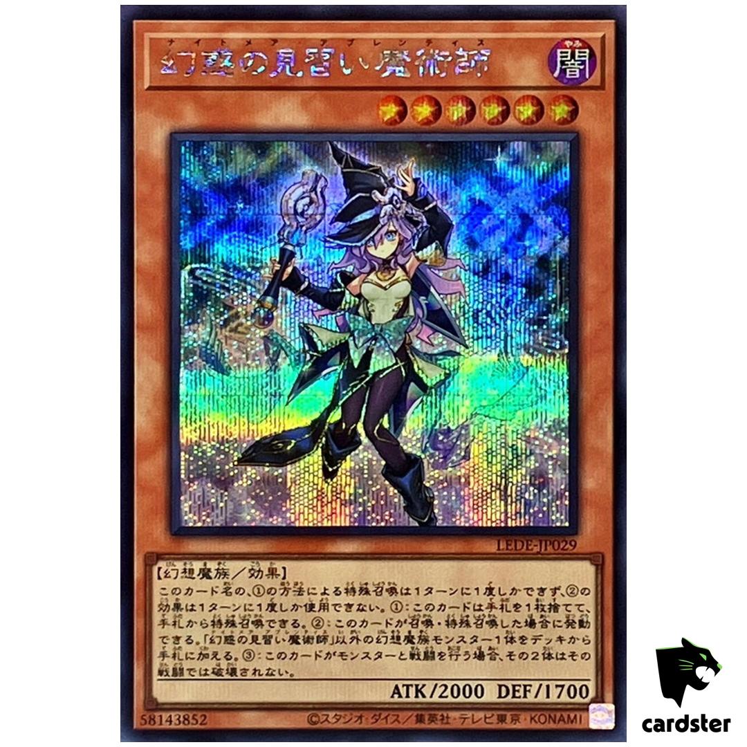 Nightmare Apprentice LEDE-JP029 [ScR] Secret Legacy of Destruction Yugioh Ja
