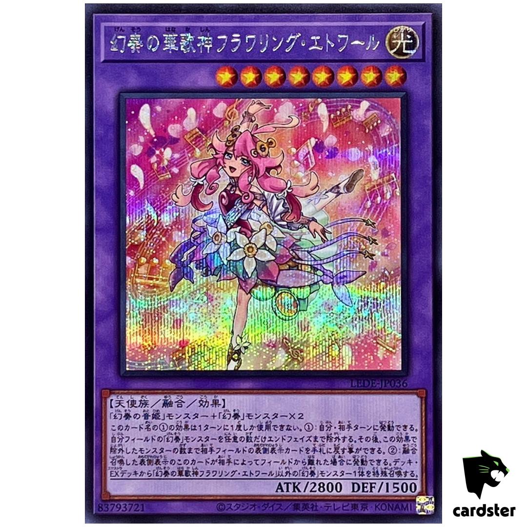 Flowering Etoile Melodious Grand Choir LEDE-JP036 [ScR] Secret Yugioh