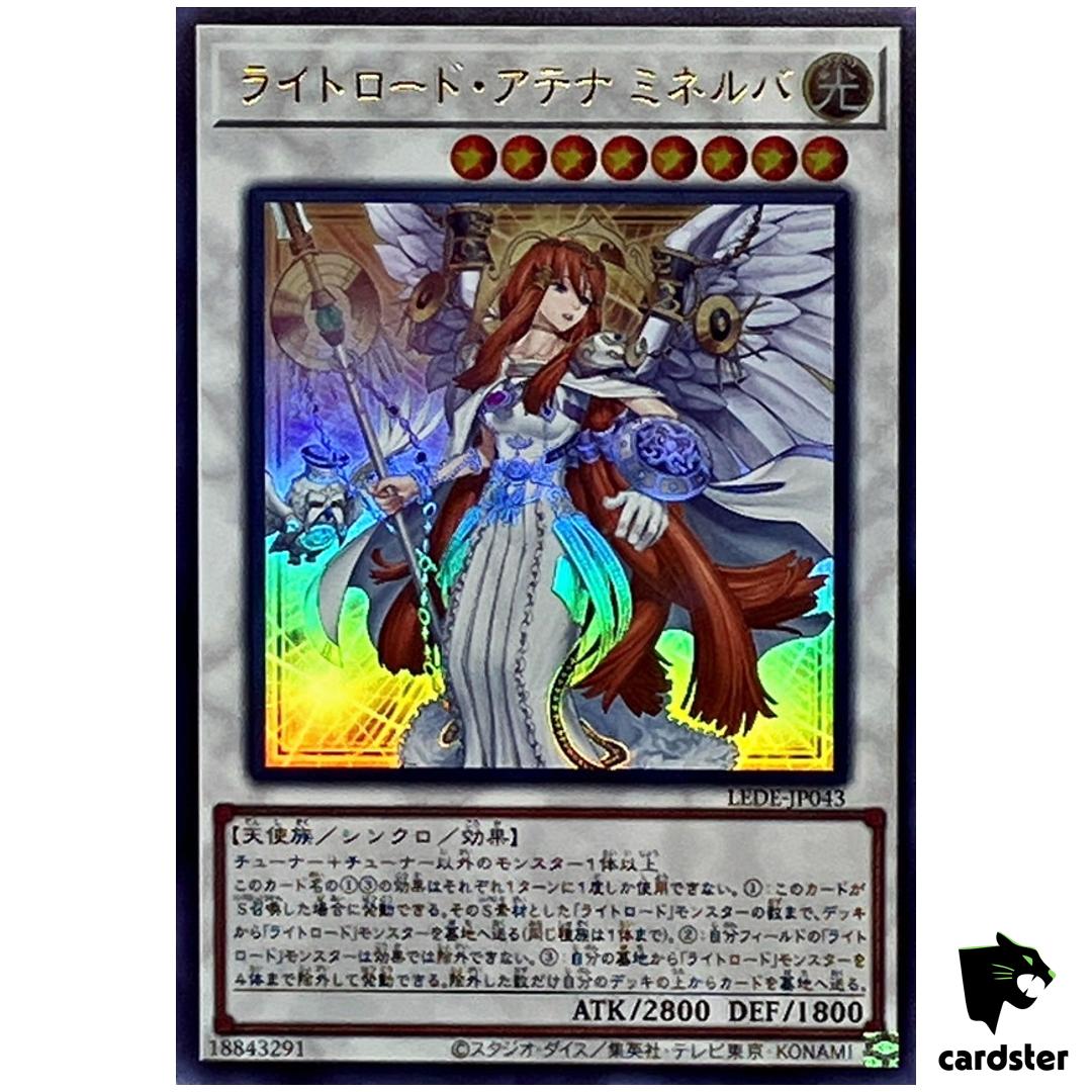 Minerva, Lightsworn Athena LEDE-JP043 [UR] Ultra Legacy of Destruction YugiohOh