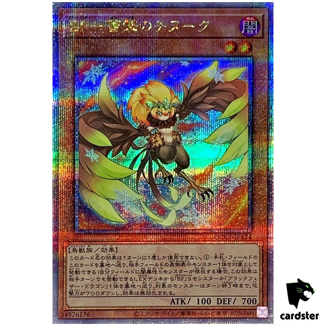 Blackwing – Chinook Snow Blast QCCP-JP134 Quarter [QSrR] side Pride Yugioh