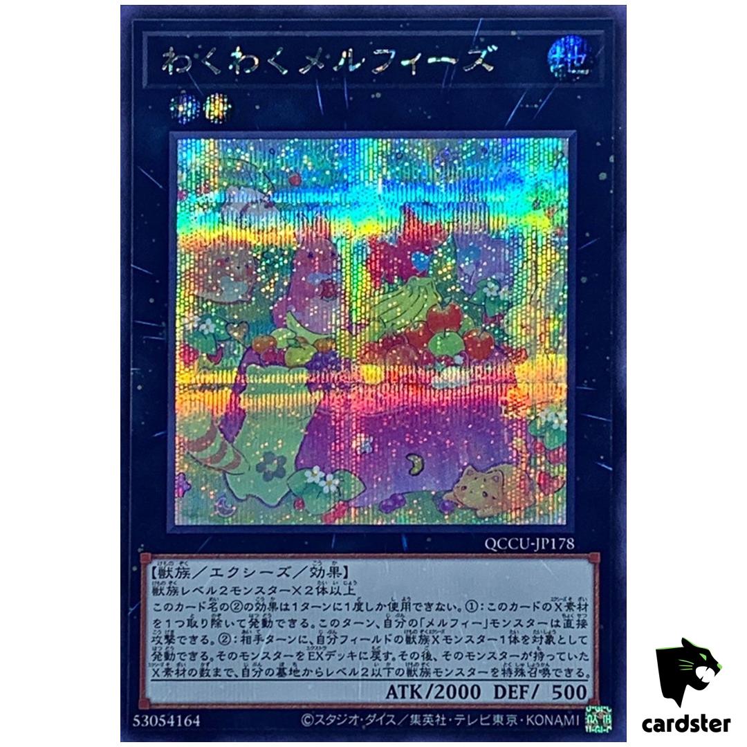 Joyous Melffys – Secret Rare QCCU-JP178 [ScR] 25th side Unity Yugioh