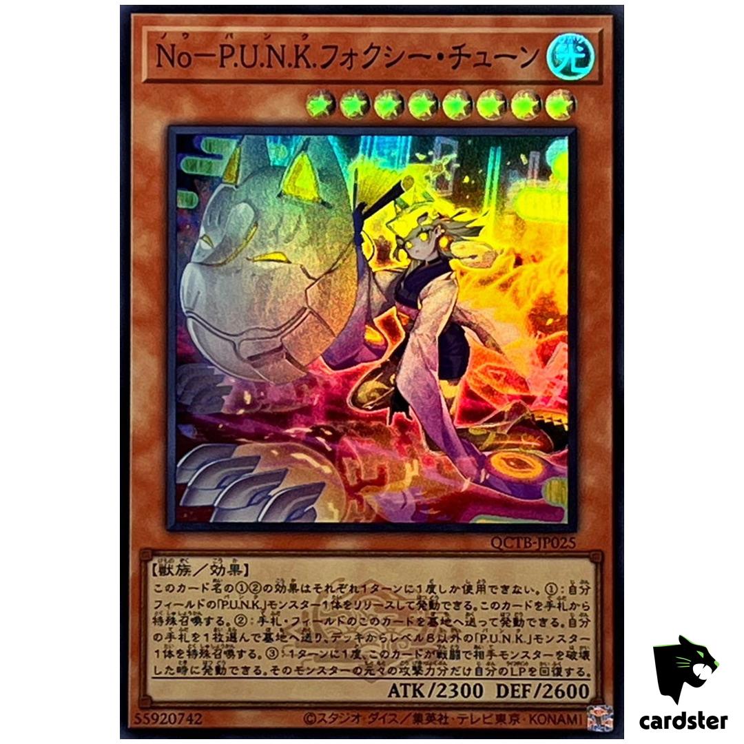 Noh-P.U.N.K. Foxy Tune QCTB-JP025 [SR] Super Rare 25th Cent Trinity Yugioh
