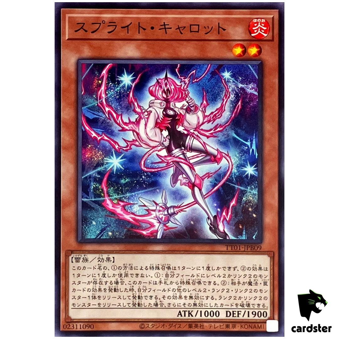Spright Carrot TT01-JPB09 [N] Tactical-Try Deck Yugioh Japanese