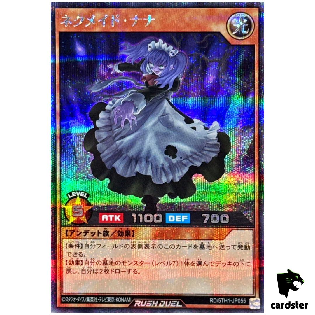 Necromaid Nana RD/5TH1-JP055 [ScR] Secret 5th Anniversary Yugioh Rush Duel