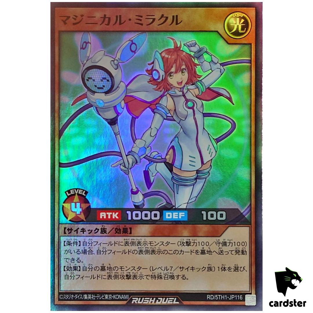 Maginical Miracle RD/5TH1-JP116 [SR] Super Rare 5th Anniv Yugioh Rush Duel