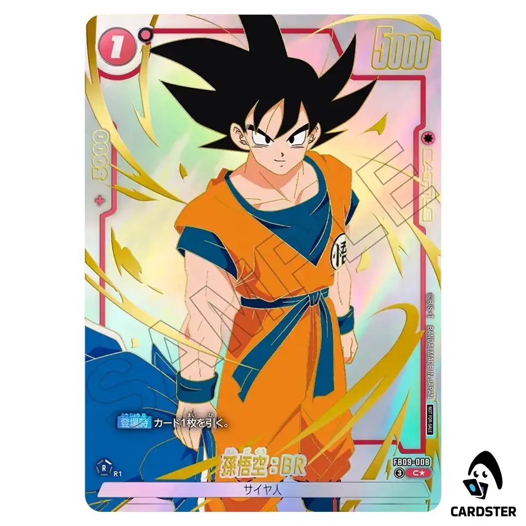 Son Goku BR C FB09-008 [PAR] Limited Pack 26-27 Dragon Ball Fusion World Japan