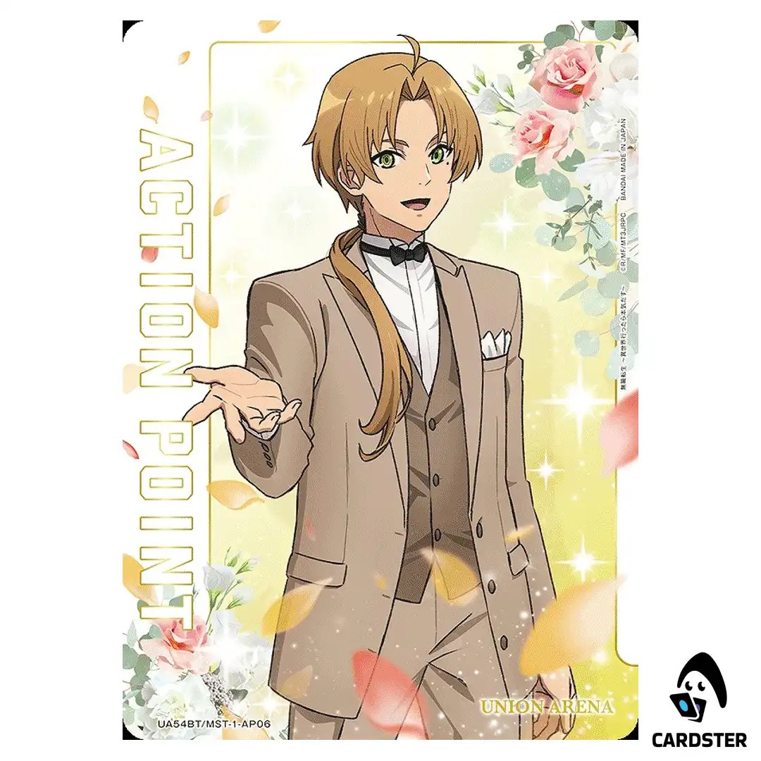 Action Point Card – Rudeus AP UA54BT/MST-1-AP06 Mushoku Tensei Union Arena JP