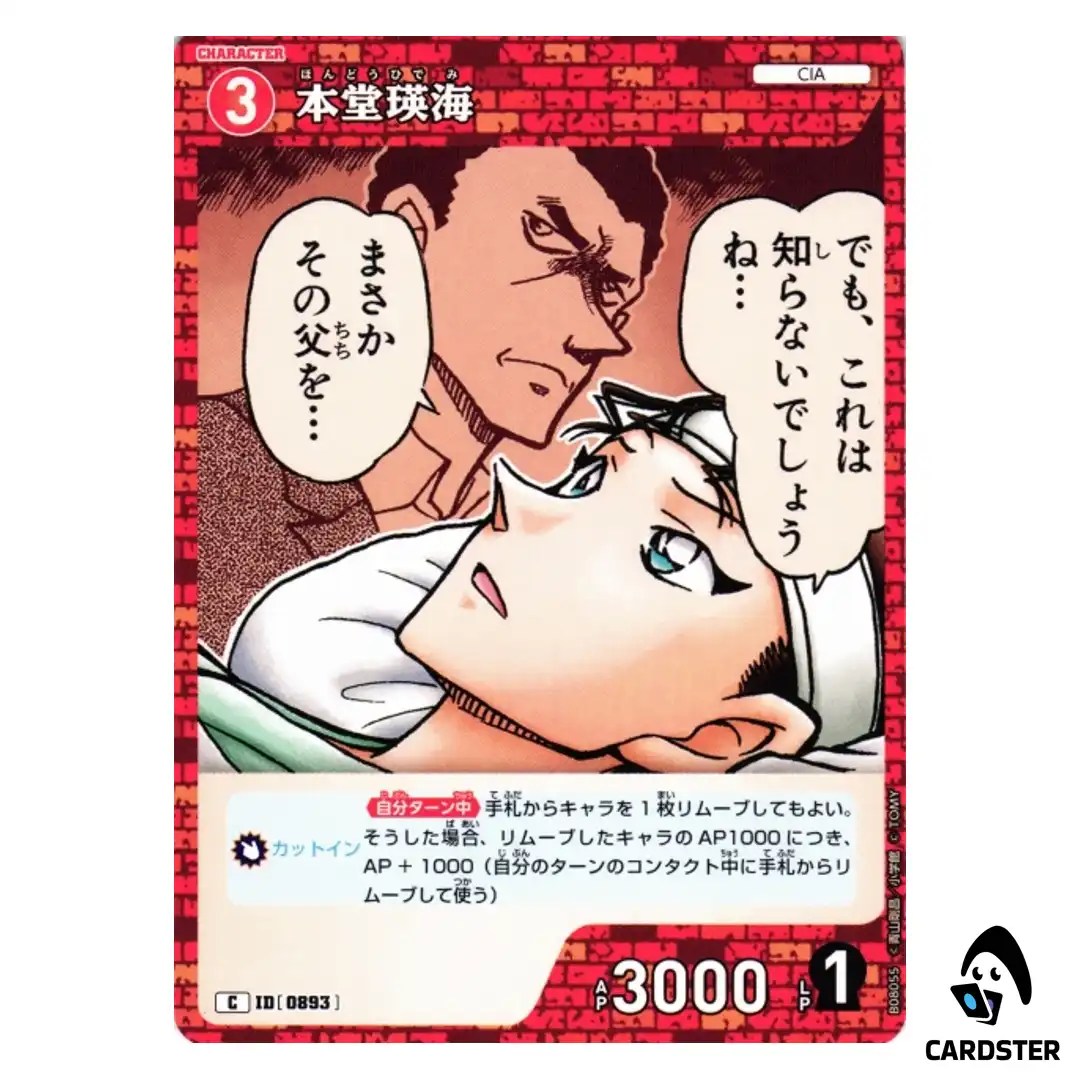 Hidemi Hondo (Kir) C CT-P08 B08055 Sad Fate DETECTIVE CONAN Japanese