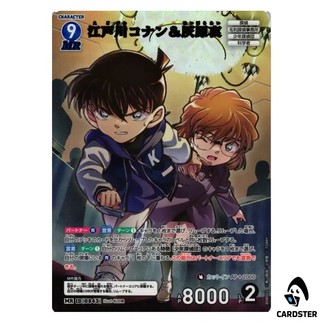 Conan Edogawa and Ai Haibara MR CT-P08 B08002 Sad Fate DETECTIVE CONAN Japan