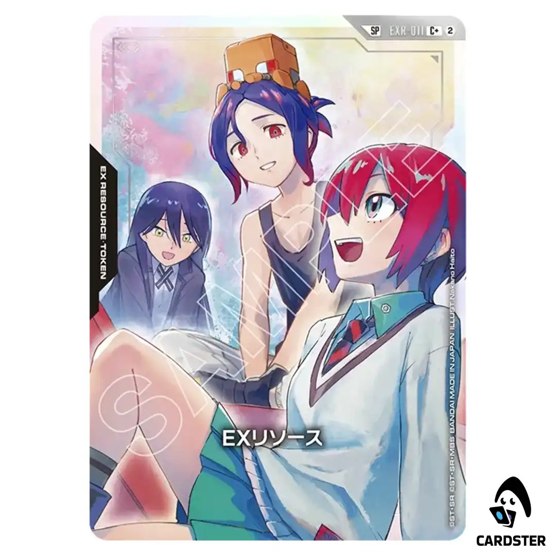 Amate Yuzuriha C+ EXR-011 GD05 [SP PAR] Freedom Ascension Gundam Card Game JP