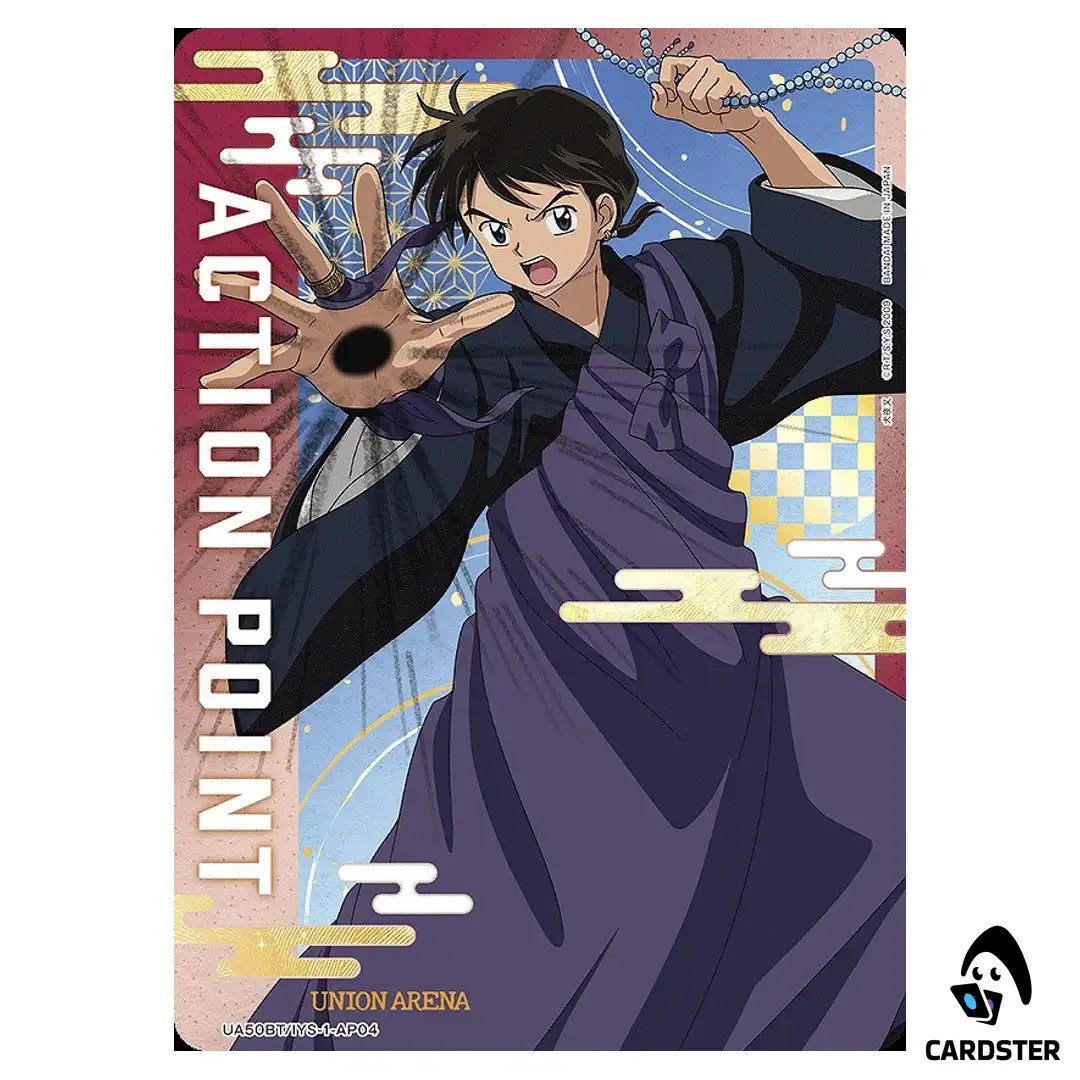 Action Point Card (Miroku) AP UA50BT/IYS-1-AP04 Inuyasha Union Arena Japanese
