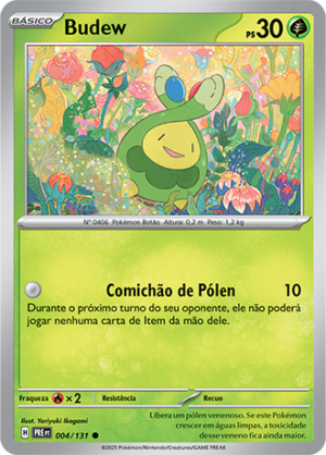 Budew 004/131 Master Ball Foil Budew 004/131 Master Ball Foil