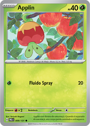 Applin 009/131 Poke Ball Foil Applin 009/131 Poke Ball Foil