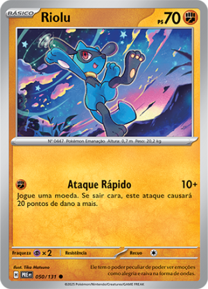 Riolu 050/131 Master Ball Foil Riolu 050/131 Master Ball Foil