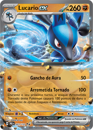 Lucario ex 051/131 Lucario ex 051/131