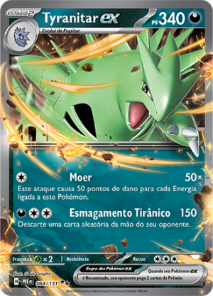 Tyranitar ex 064/131 Tyranitar ex 064/131