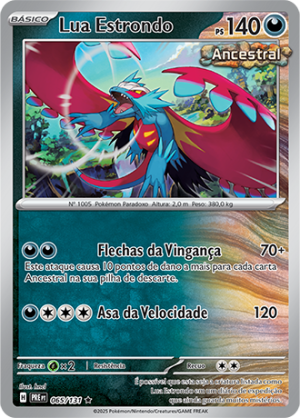 Lua Estrondo 065/131 Master Ball Foil Lua Estrondo 065/131 Master Ball Foil