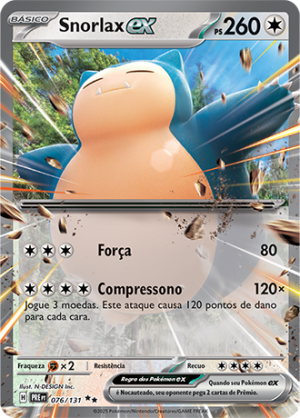 Snorlax ex 076/131 Snorlax ex 076/131