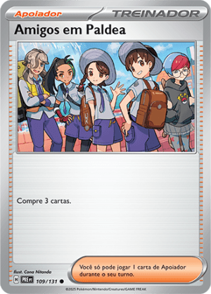 Amigos em Paldea 109/131 Poke Ball Foil Amigos em Paldea 109/131 Poke Ball Foil