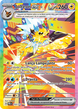 Jolteon ex 153/131 Jolteon ex 153/131