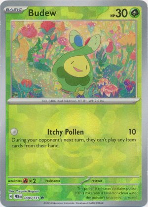 Budew 004/131 Poke Ball Foil Budew 004/131 Poke Ball Foil