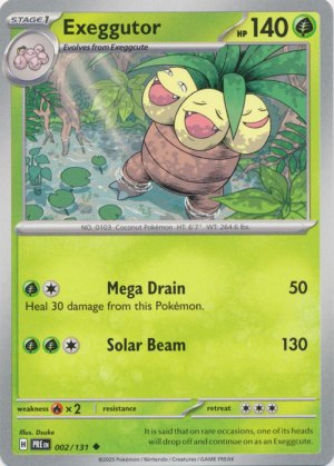 Exeggutor 002/131 Exeggutor 002/131