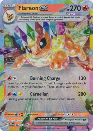 Flareon ex 014/131 Flareon ex 014/131