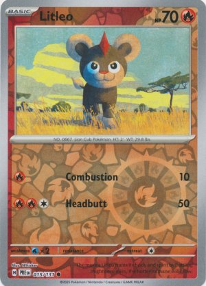 Litleo 015/131 Reverse Foil Litleo 015/131 Reverse Foil