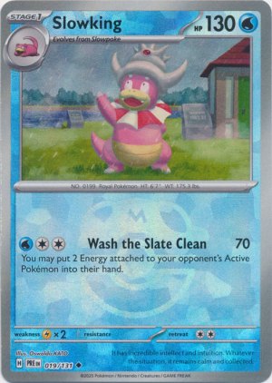 Slowking 019/131 Master Ball Foil Slowking 019/131 Master Ball Foil