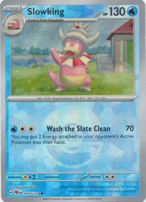 Slowking 019/131 Poke Ball Foil Slowking 019/131 Poke Ball Foil