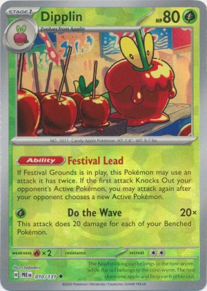 Dipplin 010/131 Poke Ball Foil Dipplin 010/131 Poke Ball Foil