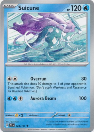 Suicune 024/131 Suicune 024/131