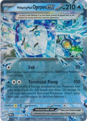 Wellspring Mask Ogerpon ex 027/131 Wellspring Mask Ogerpon ex 027/131
